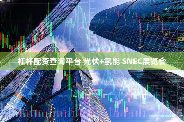 杠杆配资查询平台 光伏+氢能 SNEC展览会